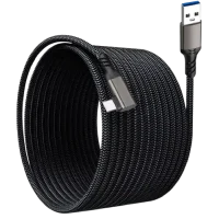 Casting hardware/link cable for sharing the WeldVR headset view on an external display.